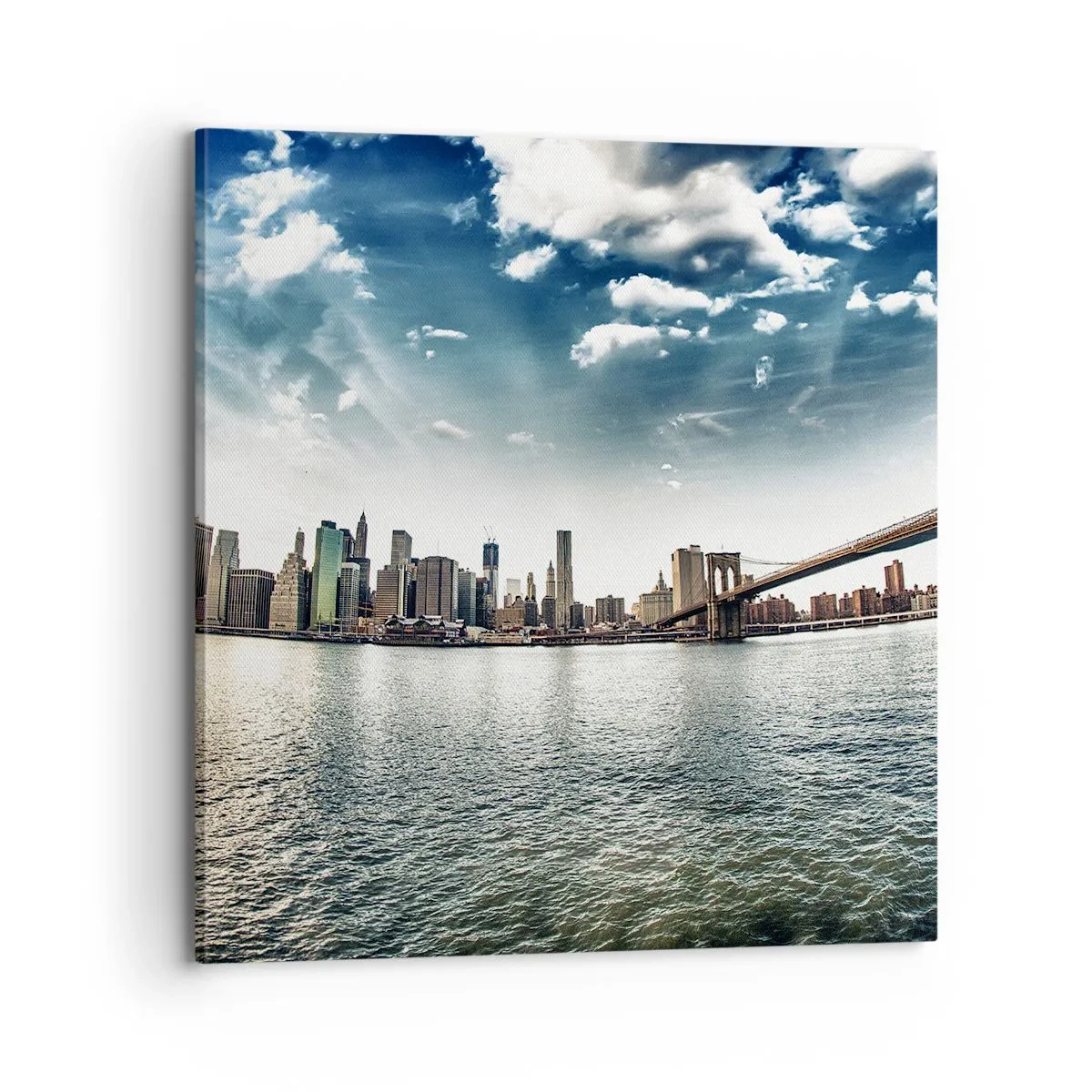 Vászonkép - Az üvegsziget - 70x70 cm