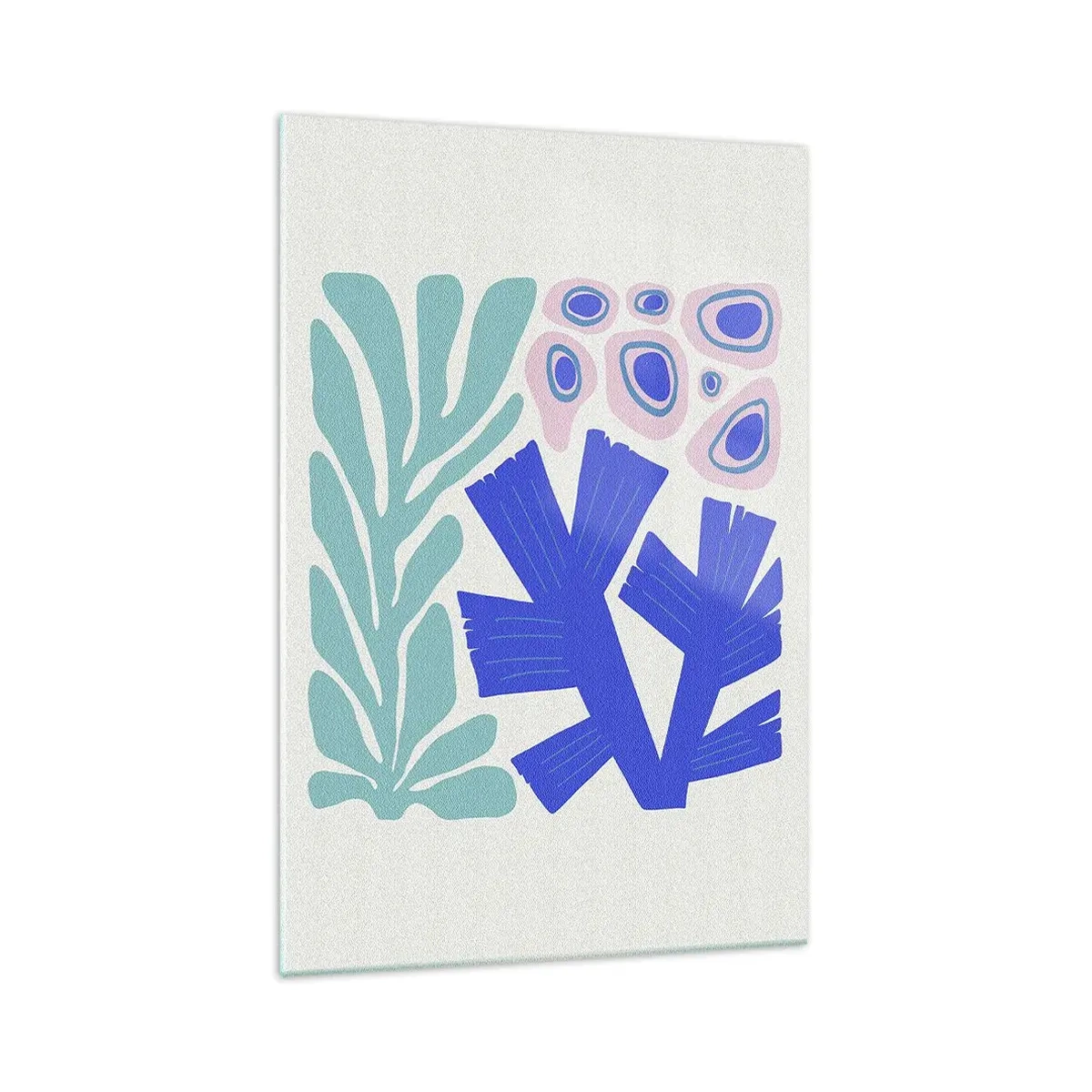 Üveg kép - Víz alatti kert - 70x100 cm