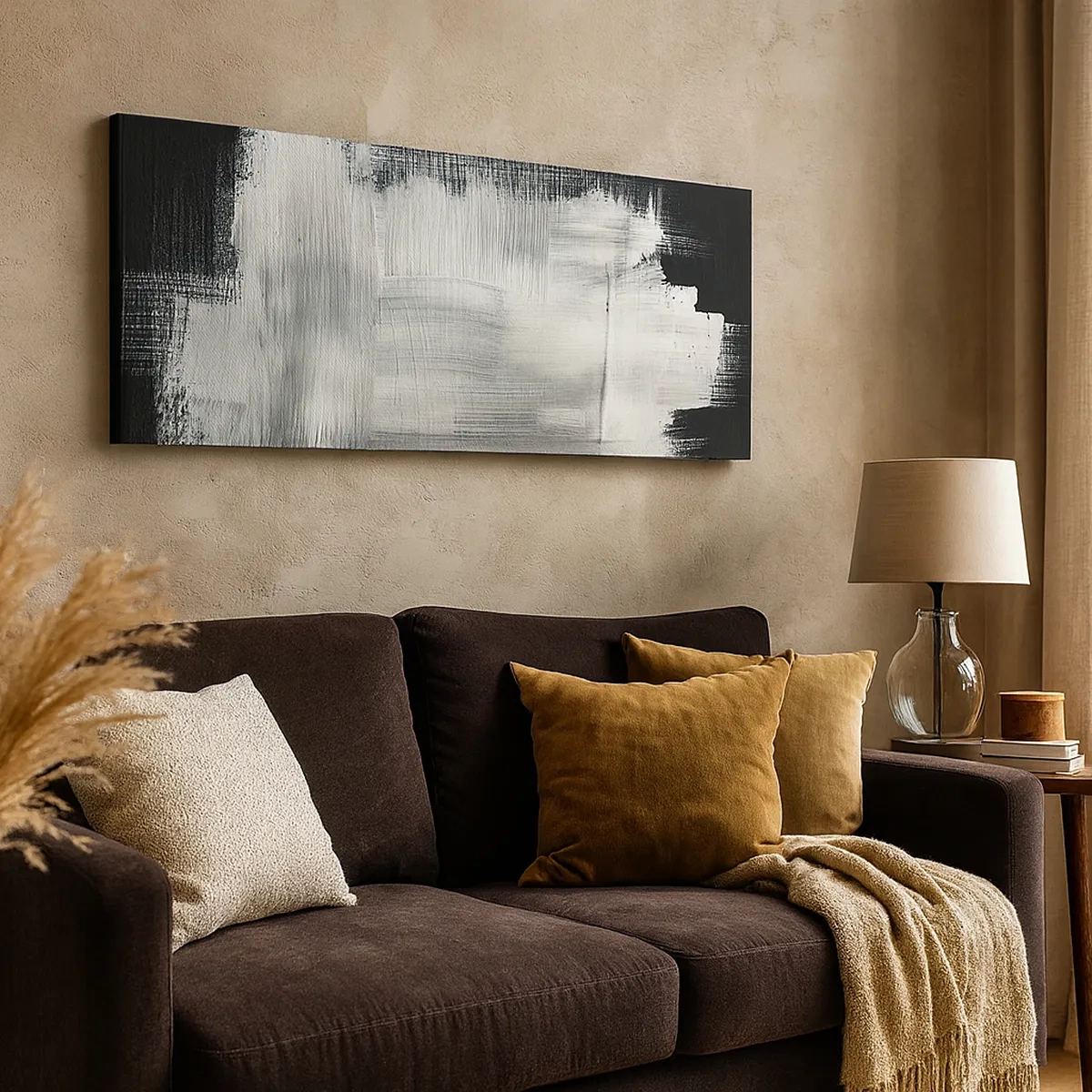 Vászonkép - Függőlegből és vízszintből szőtt - 30x30 cm