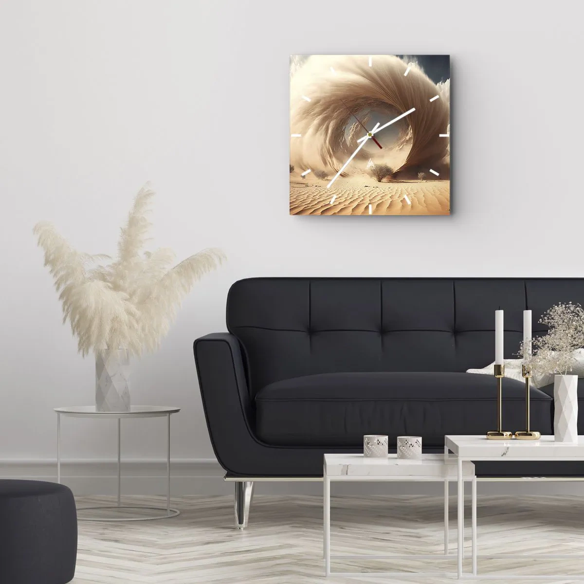 Falióra, Óra - Megnyílt portált - 30x30 cm