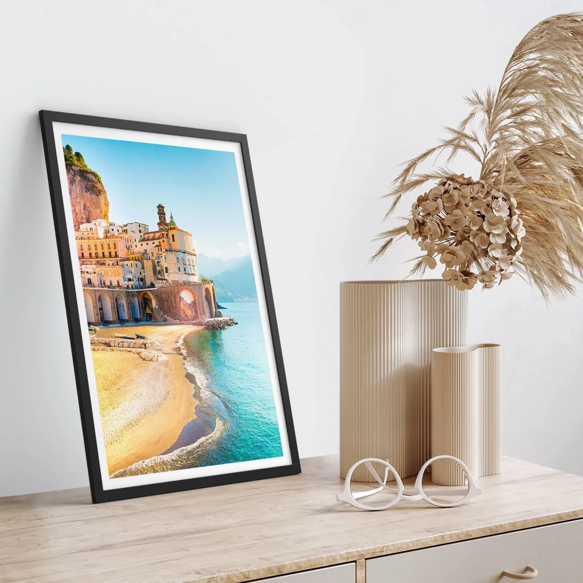 Poszter fehér keretben - A hihetetlen város - 70x100 cm