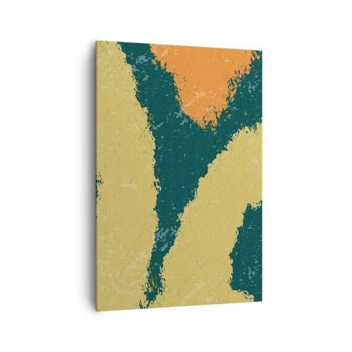 Vászonkép - Absztrakció - lassú mozgás - 70x100 cm