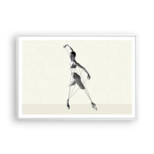 Poszter fekete keretben - A világ színházában - 100x70 cm