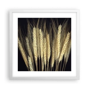 Poszter fekete keretben - Rusztikus varázslat - 40x40 cm