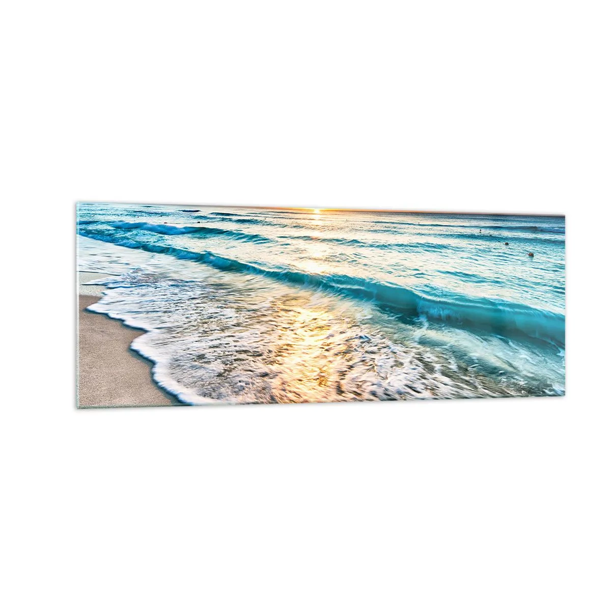 Üveg kép - Érdemes megnézni - 140x50 cm