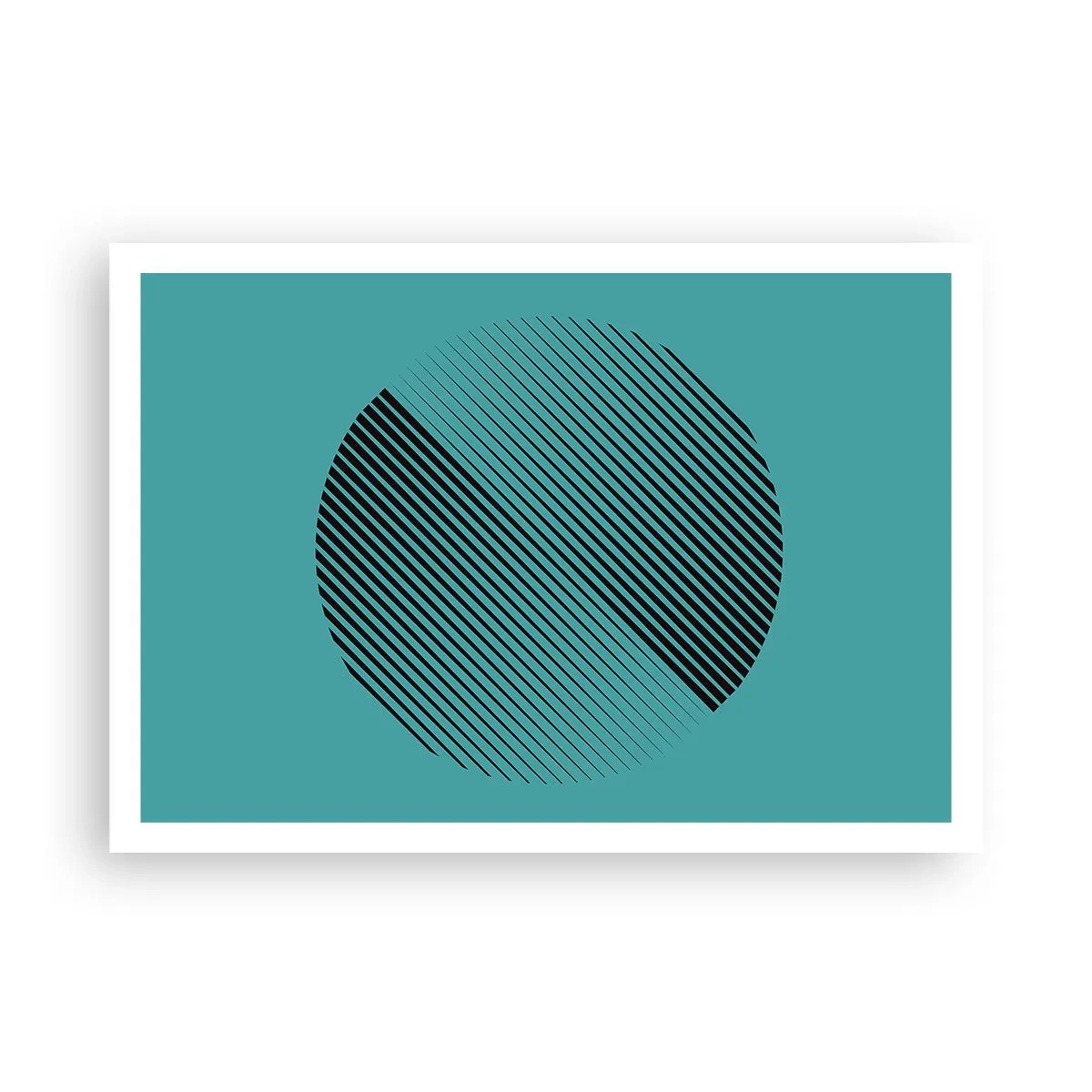 Poszter - A kör - egy geometriai variáció - 100x70 cm