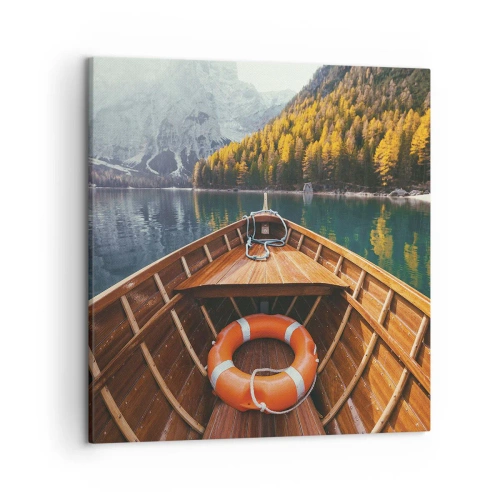 Vászonkép - Hegyi kirándulás - 50x50 cm