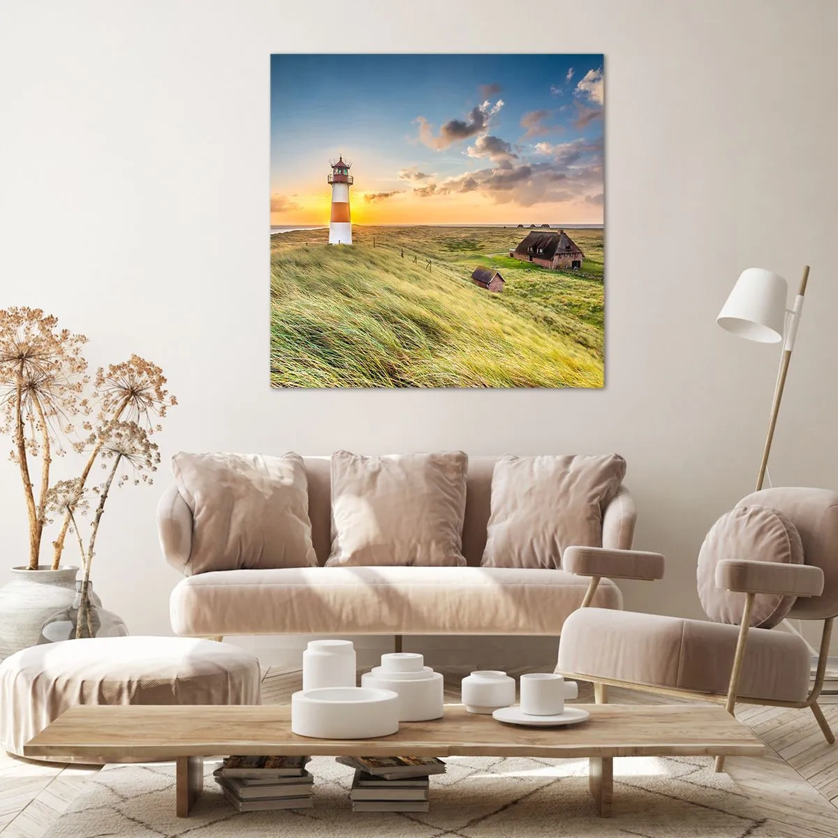 Vászonkép - A hullámok között - 60x60 cm