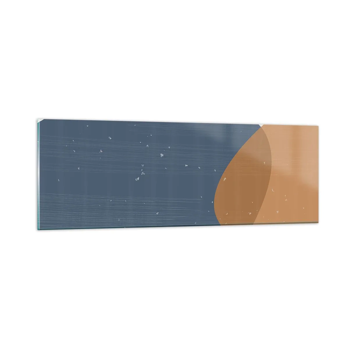 Üveg kép - Oválisok és hatások - 90x30 cm