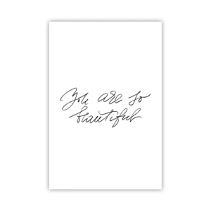 Poszter - Tényleg, hidd el... - 61x91 cm