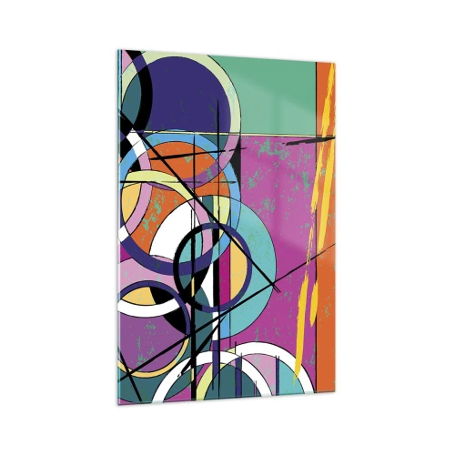 Üveg kép - Kerékről kerékre - 70x100 cm