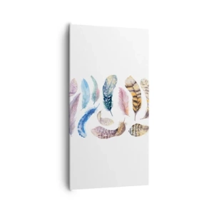 Vászonkép - Könnyű, tarka és sokszínű - 65x120 cm