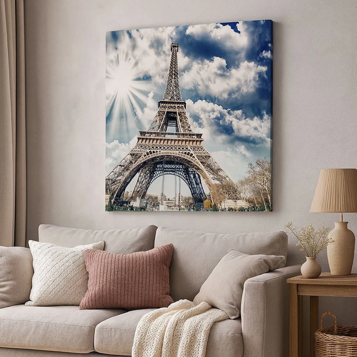 Vászonkép - Az egyetlen ilyen a nap alatt - 30x30 cm