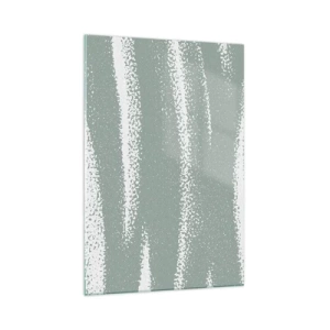 Üveg kép - Absztrakció téli hangulatban - 70x100 cm