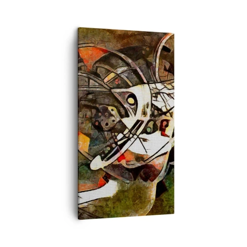 Vászonkép - Hallod a mozgást? - 45x80 cm