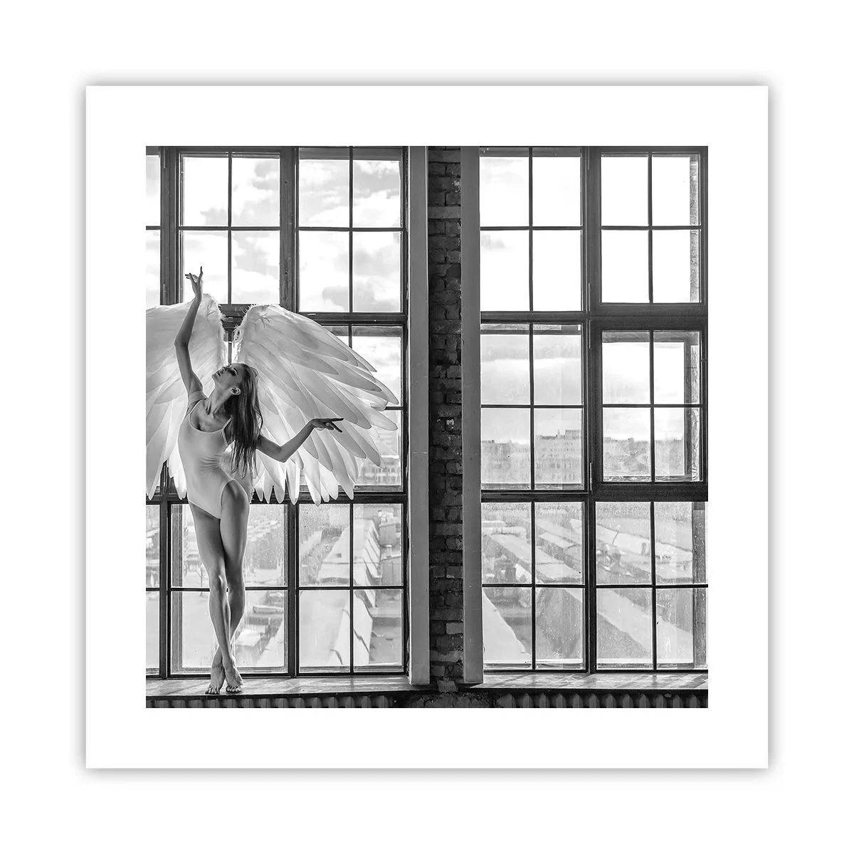 Poszter - Angyalok városa? - 40x40 cm