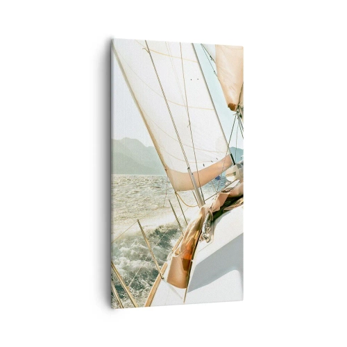 Vászonkép - Dagadó vitorlákkal - 55x100 cm