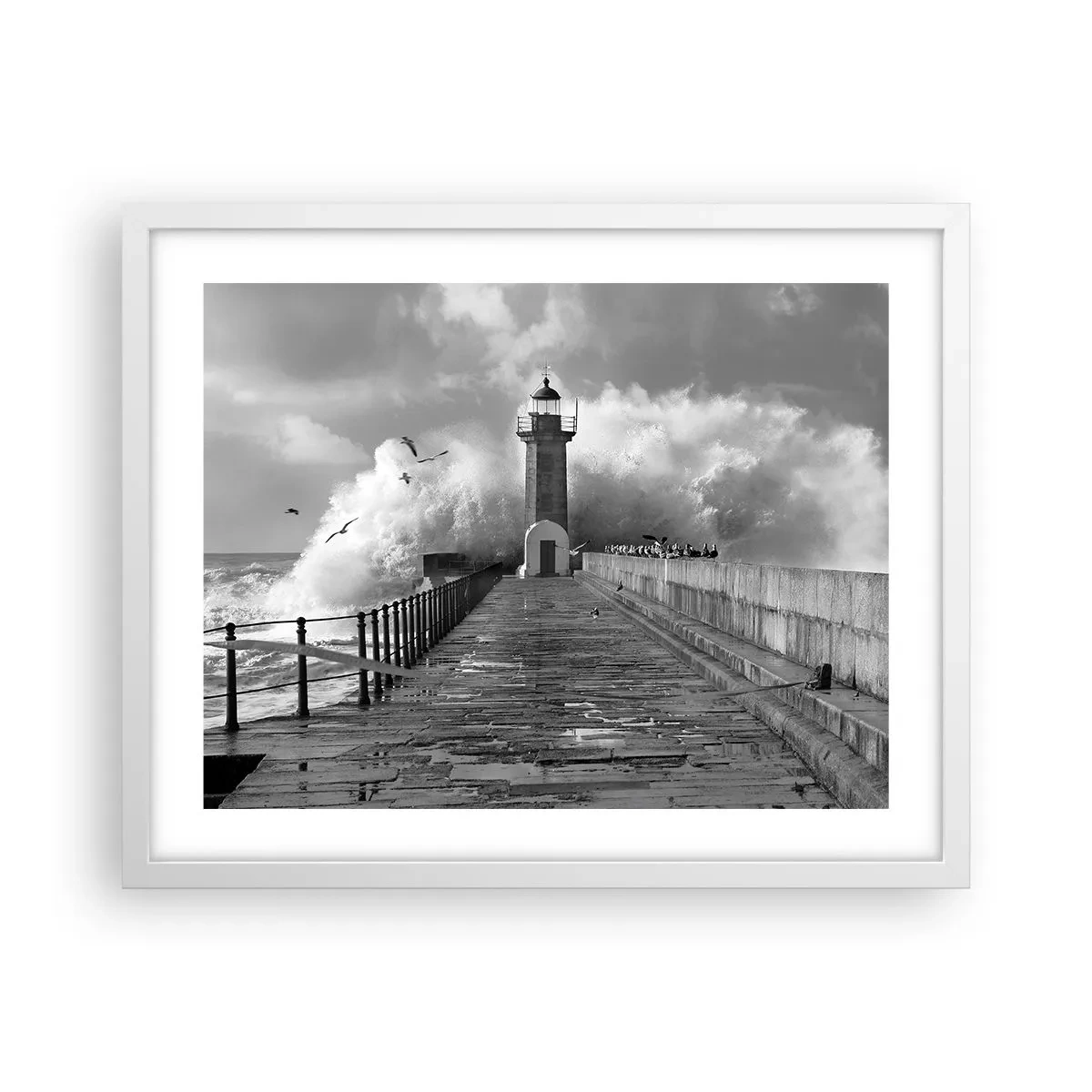 Poszter fekete keretben - Rettenthetetlen - 50x40 cm