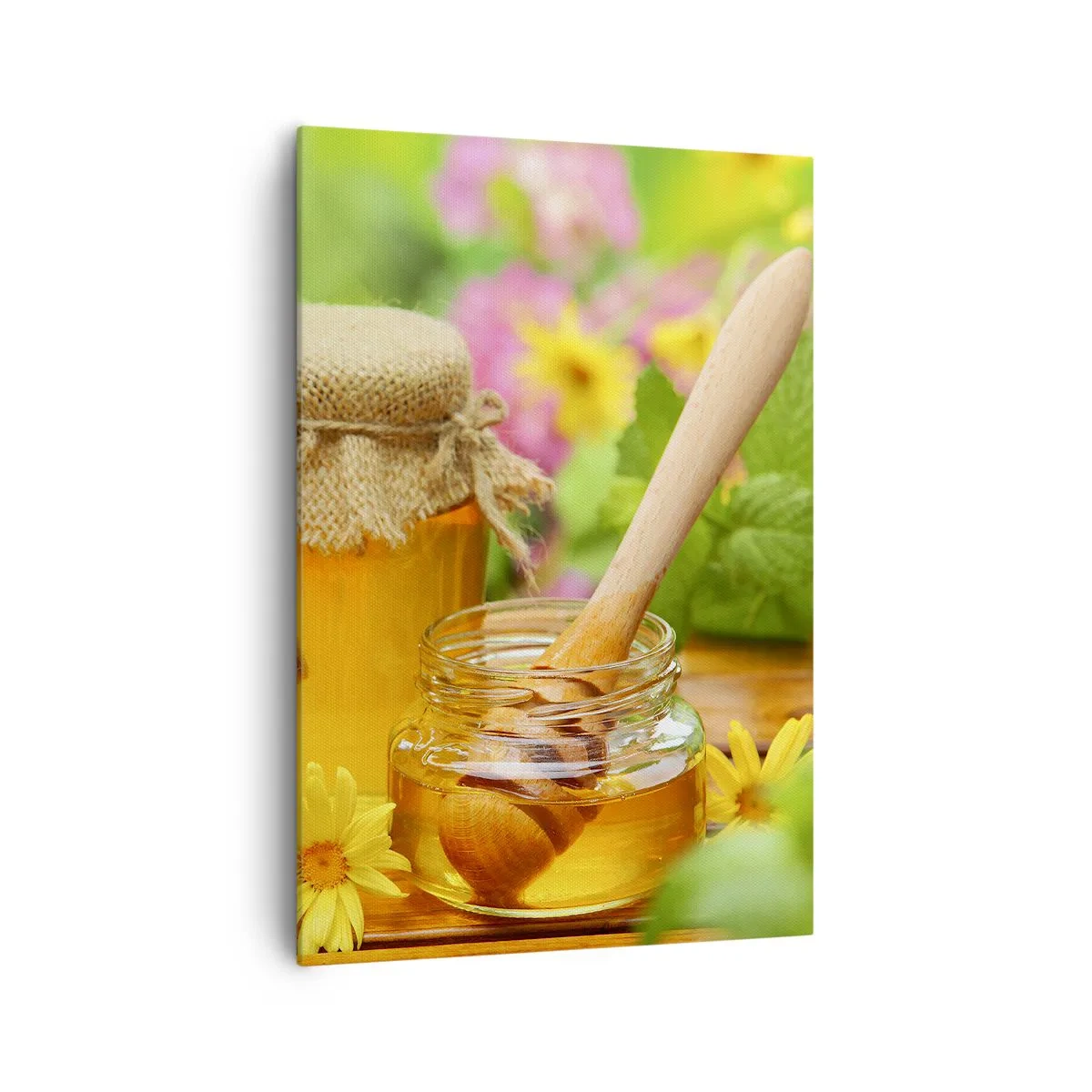 Vászonkép - Édes és virágos - 70x100 cm