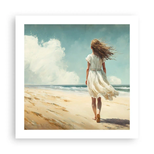 Poszter - Találkozás a nappal és a széllel - 50x50 cm