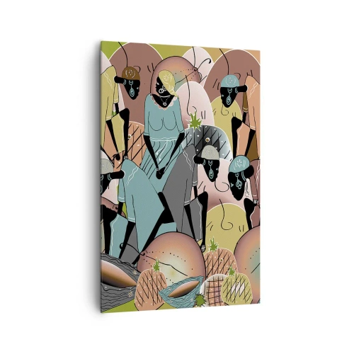 Vászonkép - Jön a nagy ünnep - 80x120 cm