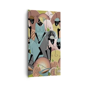 Vászonkép - Jön a nagy ünnep  - 65x120 cm