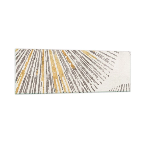 Üveg kép - A sugár szépsége - 90x30 cm