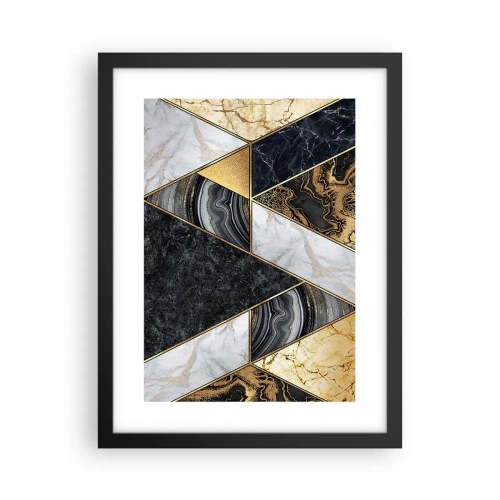 Poszter fehér keretben - Kőről kőre - 30x40 cm