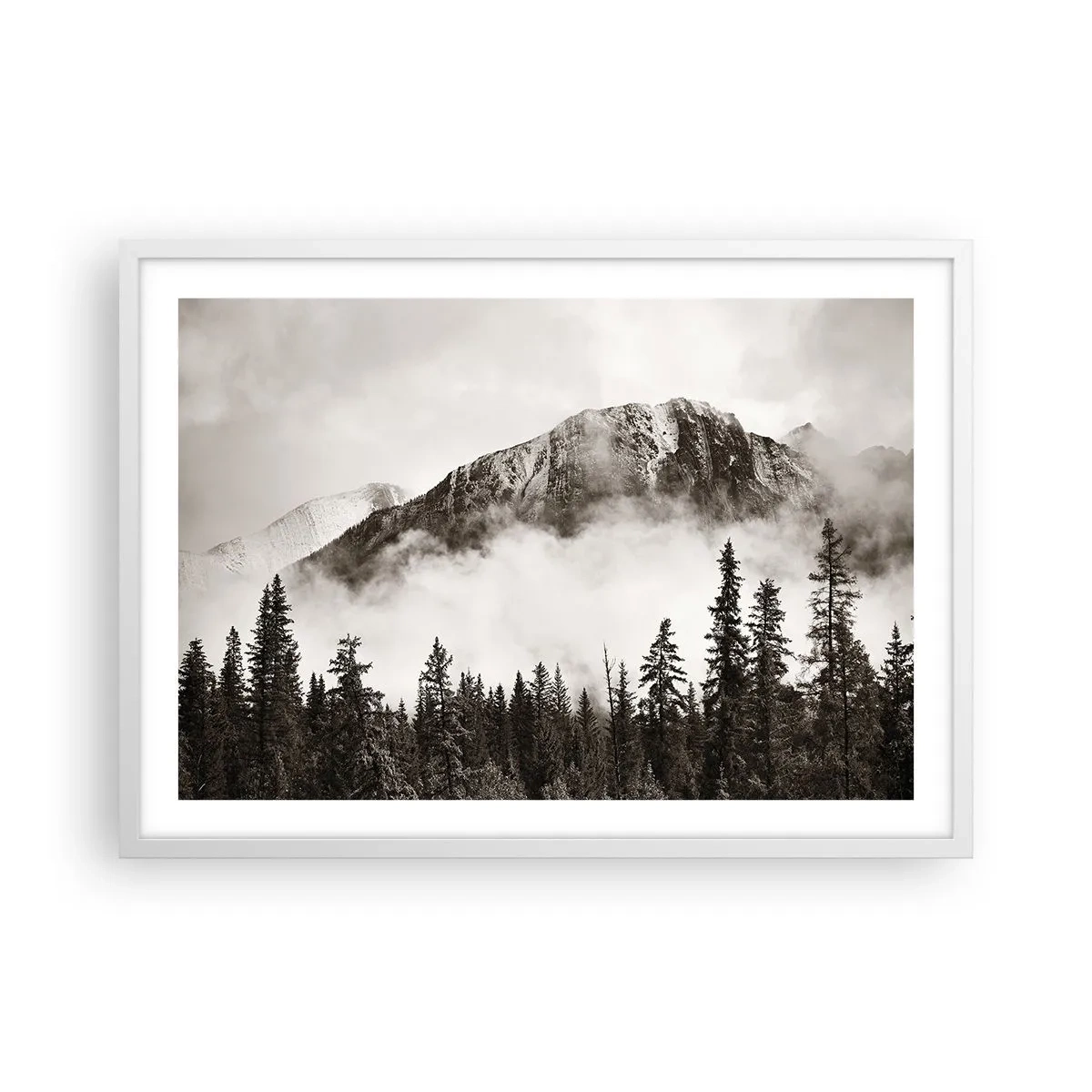 Poszter fekete keretben - Gránit uralkodó - 70x50 cm