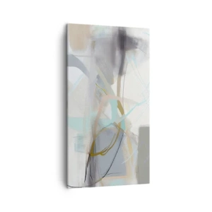 Vászonkép - Ködös absztrakció - 45x80 cm