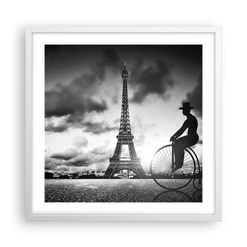 Poszter fekete keretben - Belle Epoque hiánya - 50x50 cm