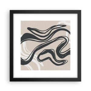 Poszter fehér keretben - Megsokszorozott kifejezés - 30x30 cm