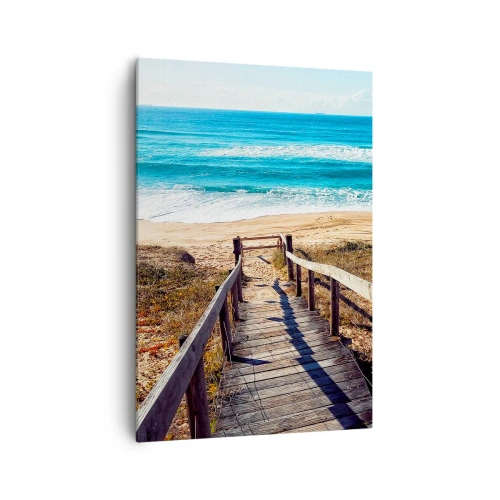 Vászonkép - Fuss! - 70x100 cm