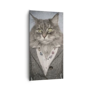 Vászonkép - A szőrmék újra divatosak - 65x120 cm