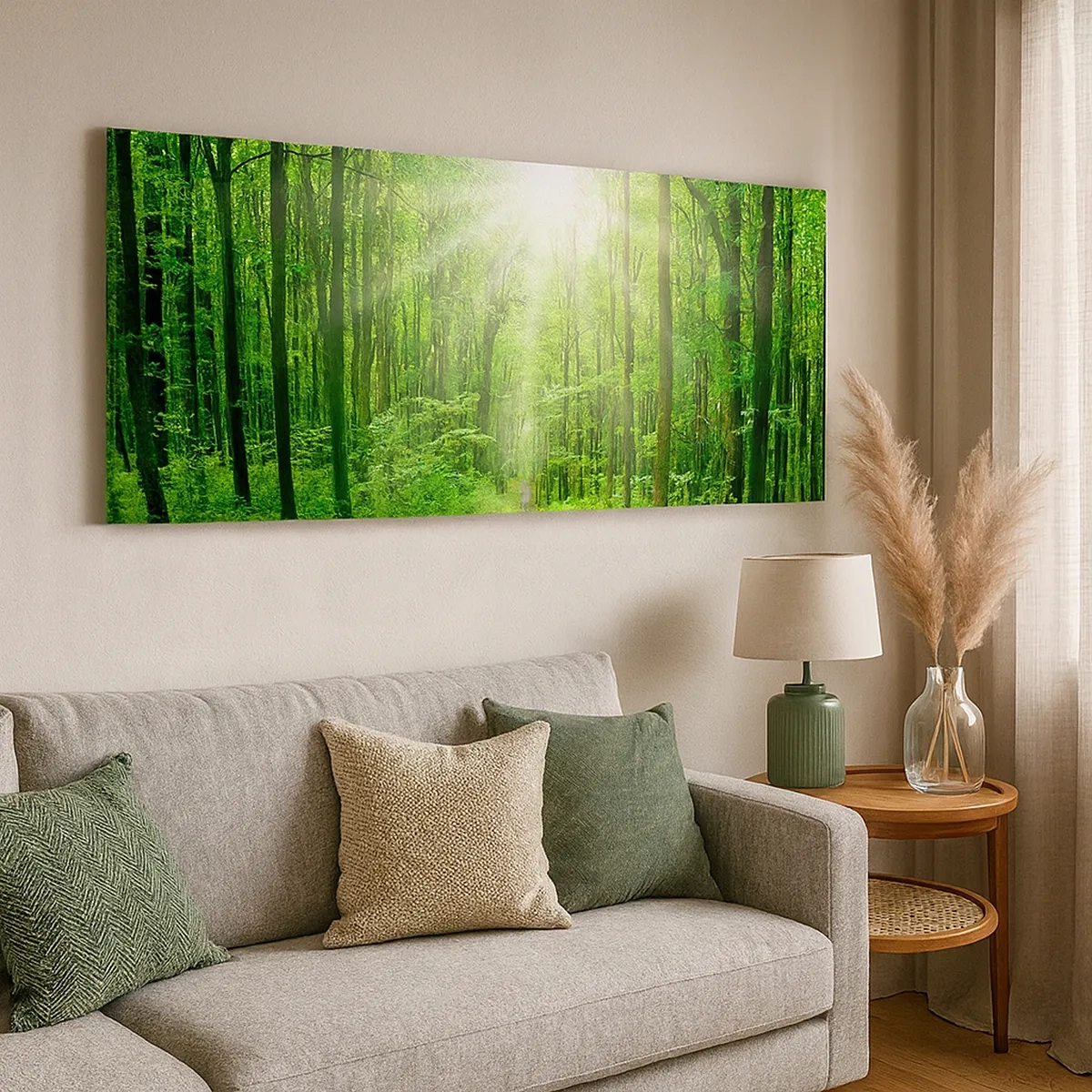 Vászonkép - A zöld katedrális - 30x30 cm