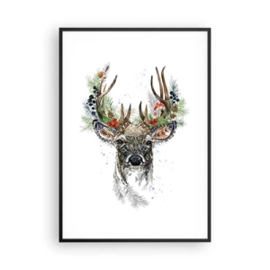 Poszter fehér keretben - Ünnepi köntösben - 70x100 cm