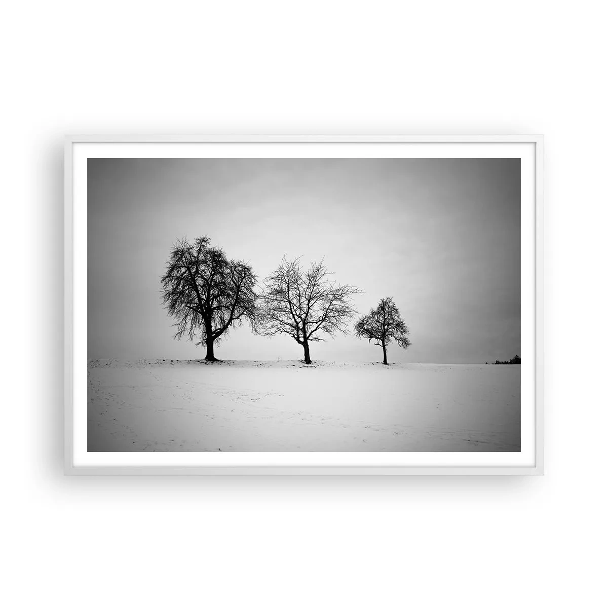 Poszter fekete keretben - Miről álmodoznak? - 100x70 cm