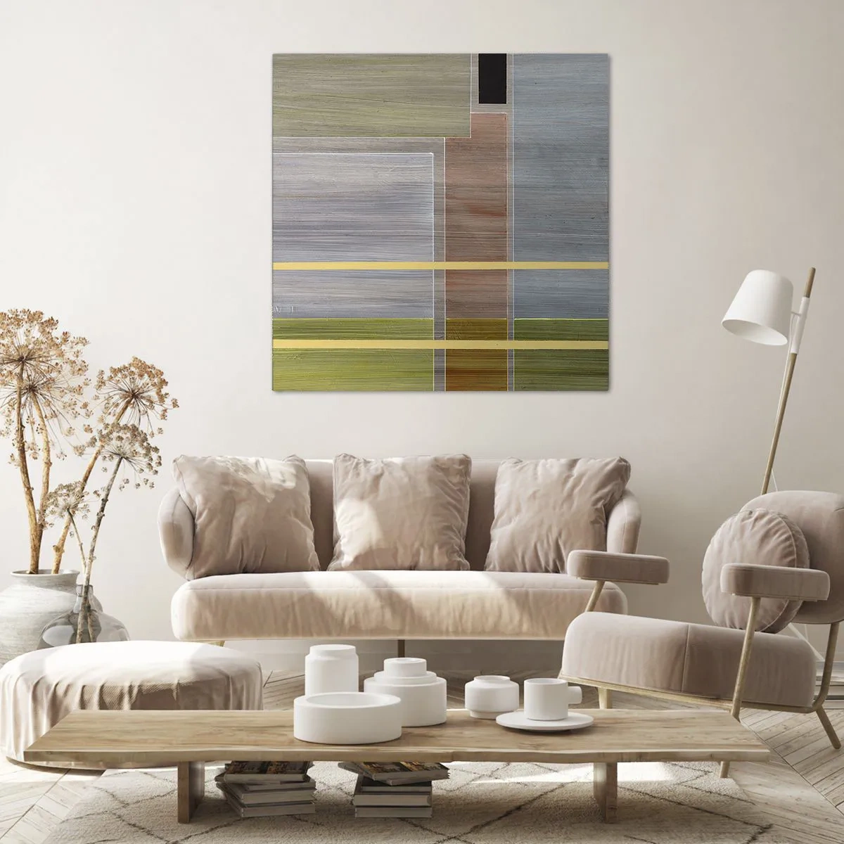 Vászonkép - Egyszerűen és nyugodtan - 60x60 cm