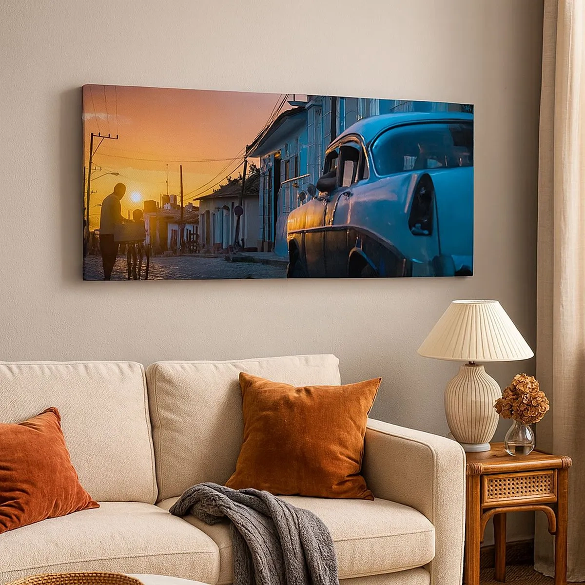 Vászonkép - Itt lassul az idő - 100x40 cm