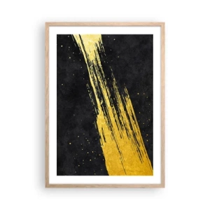 Poszter világos tölgy keretben - Ugrás a hipertérbe - 50x70 cm