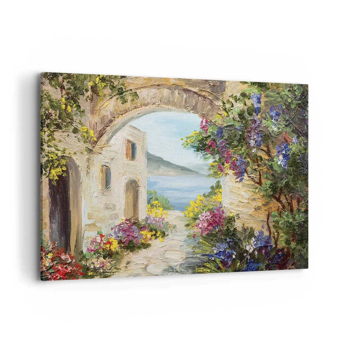 Vászonkép - Egy tengerparti vidék varázsa - 100x70 cm