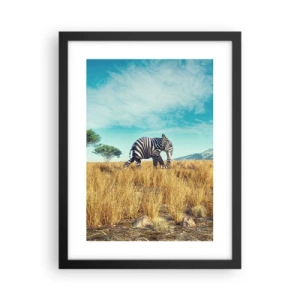 Poszter fehér keretben - A szürke már nem menő - 30x40 cm