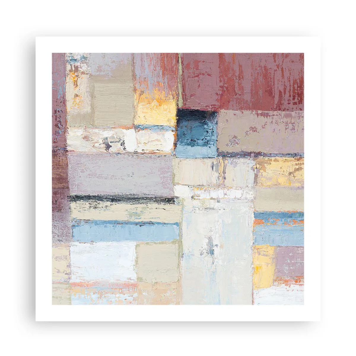 Poszter - A geometria nyugalma - 60x60 cm