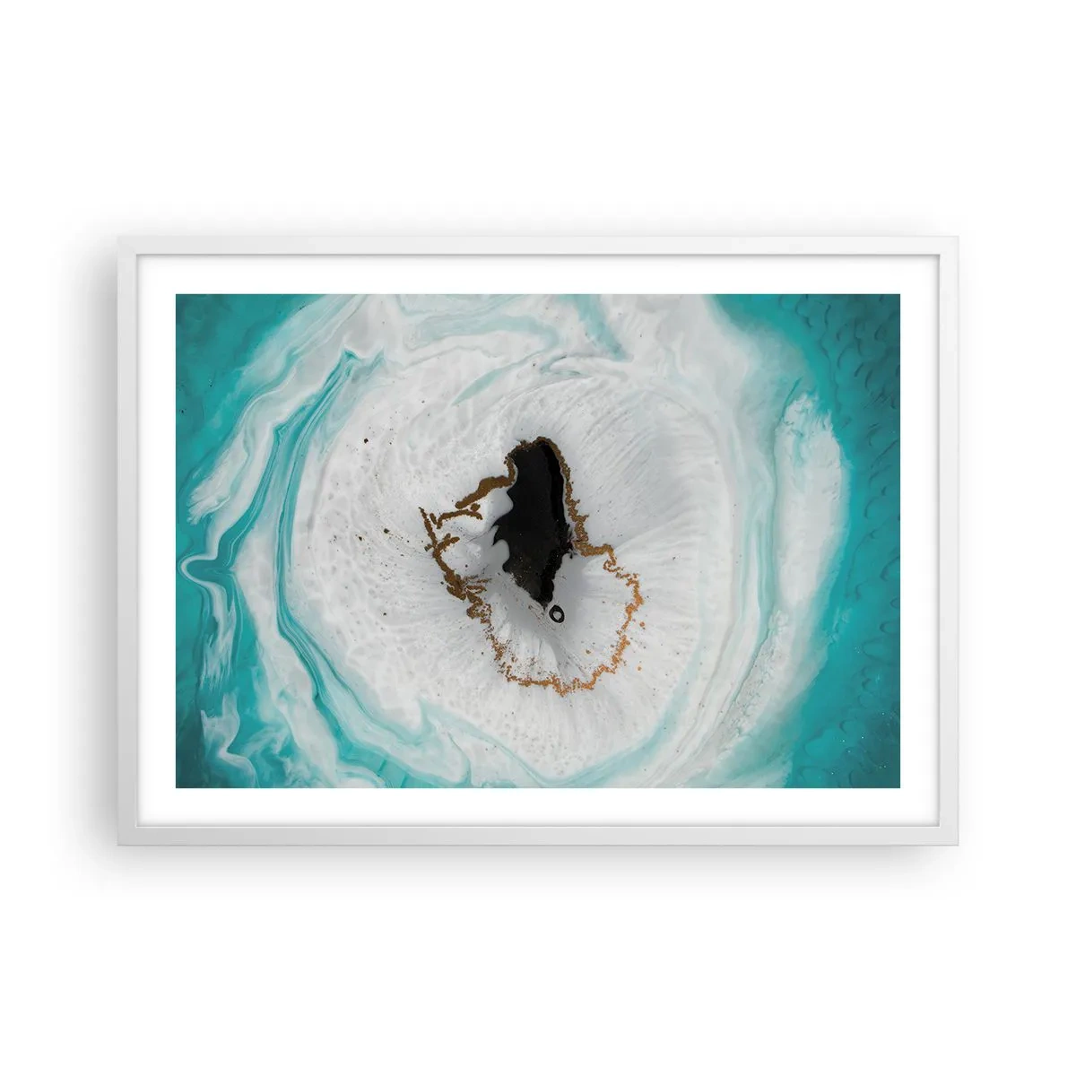 Poszter fekete keretben - Behatolni - 70x50 cm