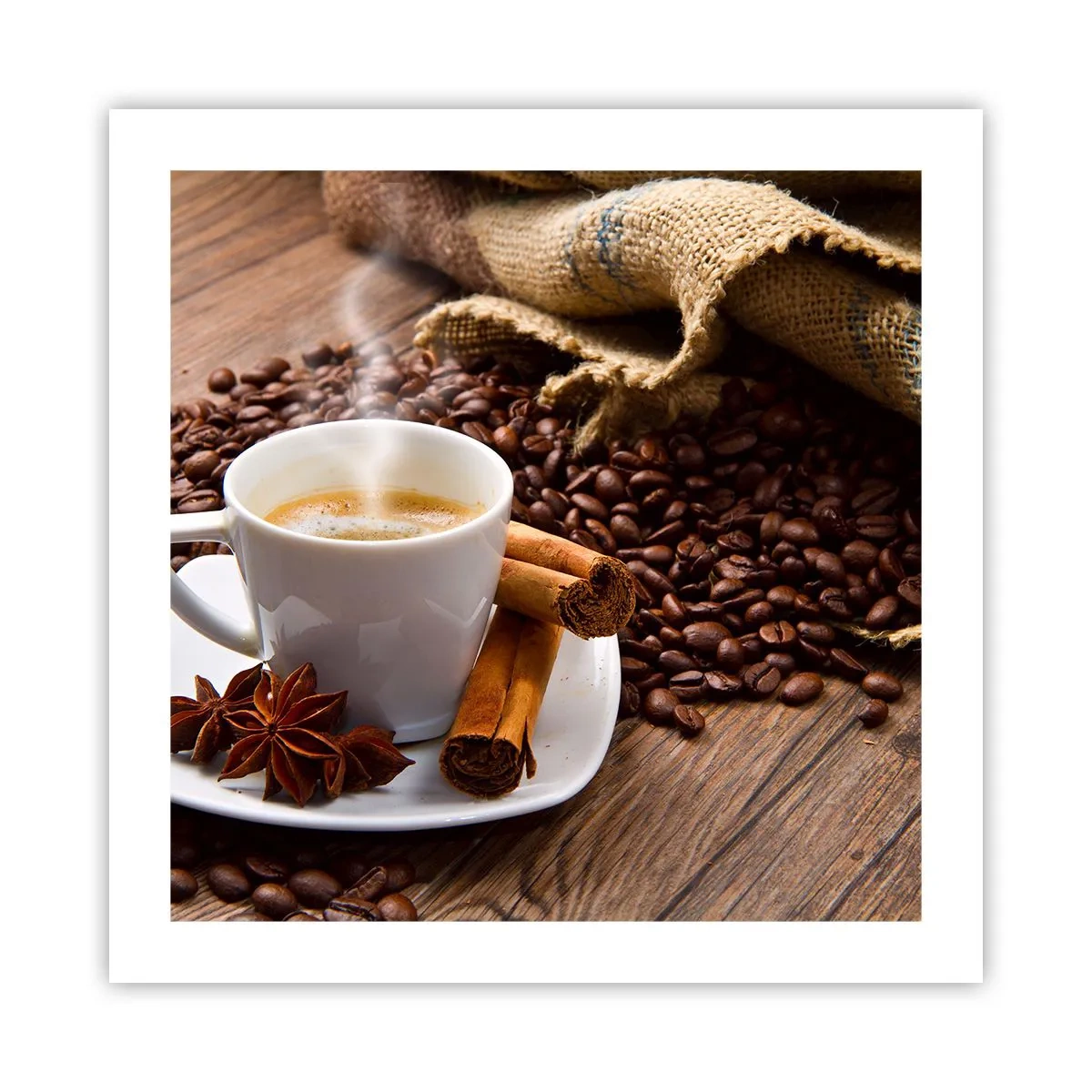 Poszter - Fűszeres íz és illat - 50x50 cm