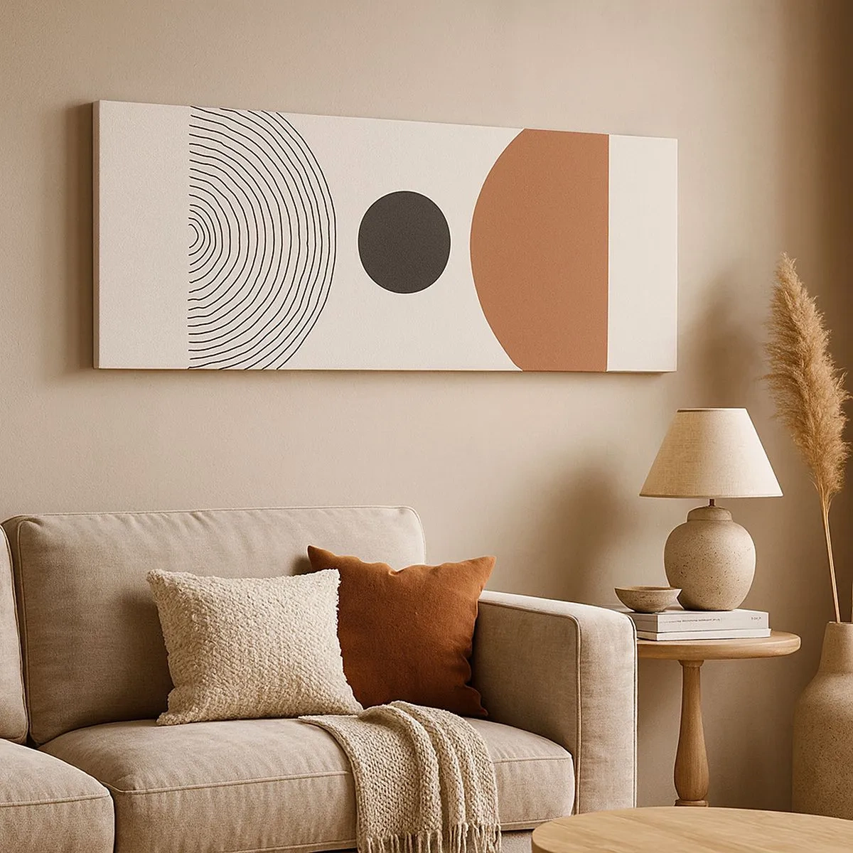 Vászonkép - A figyelem középpontjában - 100x40 cm