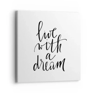 Vászonkép - Természetesen - 30x30 cm