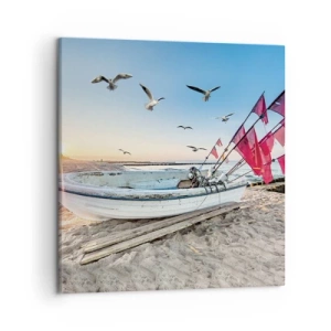 Vászonkép - Megérdemelt pihenés - 50x50 cm