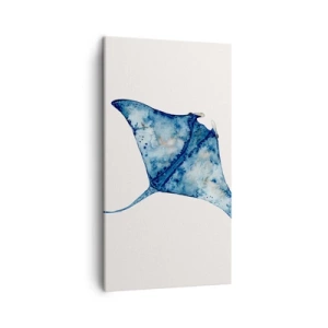 Vászonkép - Élet kékben - 45x80 cm