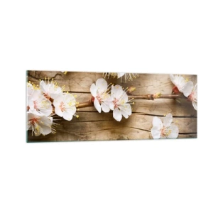 Üveg kép - És tavasz lett - 140x50 cm